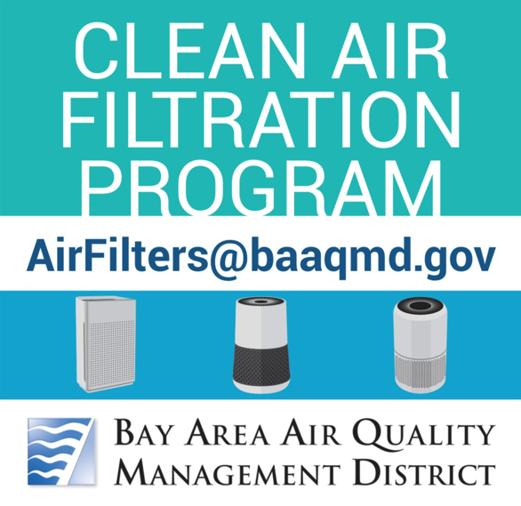 Clean Air Filtration Program from Bay Area Air Quality Mgmt District