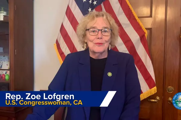 U.S. Congresswoman Zoe Lofgren