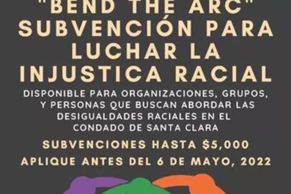 2022 Bend the Arc Grant Flyer in Spanish 
