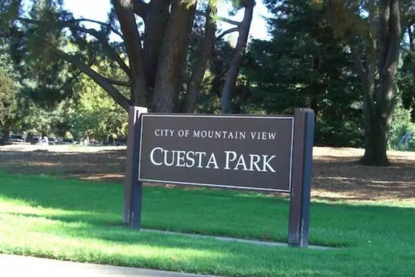 Cuesta Park sign
