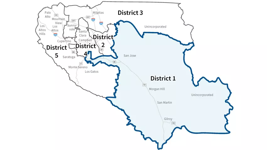 district 1 map
