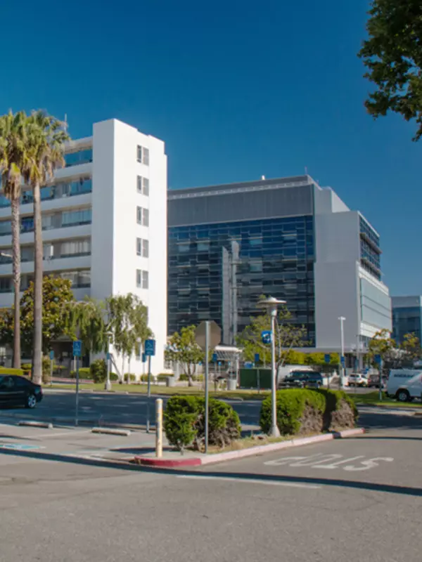 Multistory medical buildings at Santa Clara Valley Medical Center