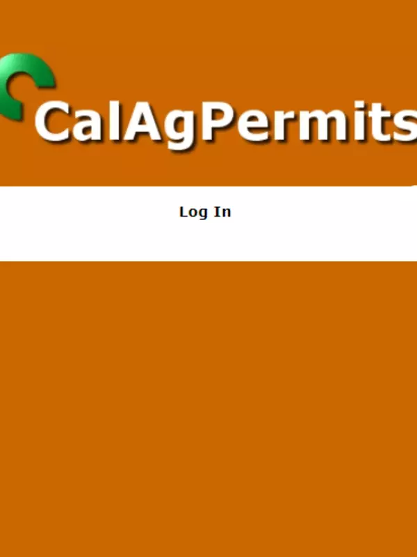 CalAg Permit 