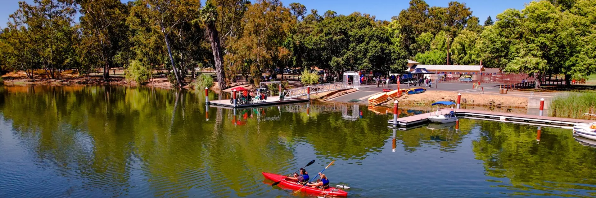 ADA compliant boat dock inaugurated for persons with disabilities at Vasona Lake County Park