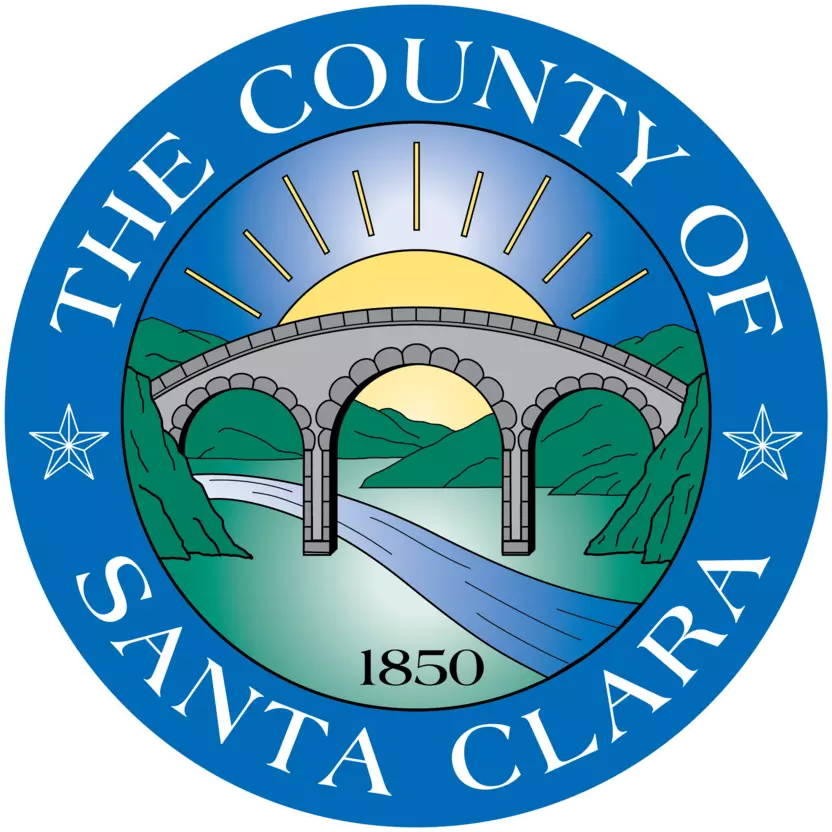 County of Santa Clara official seal blue