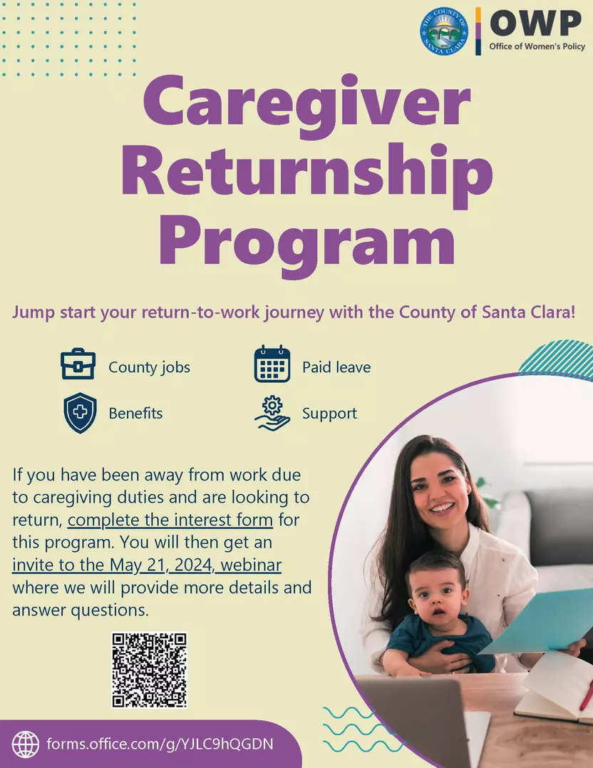 Caregiver Returnship Program flyer thumbnail