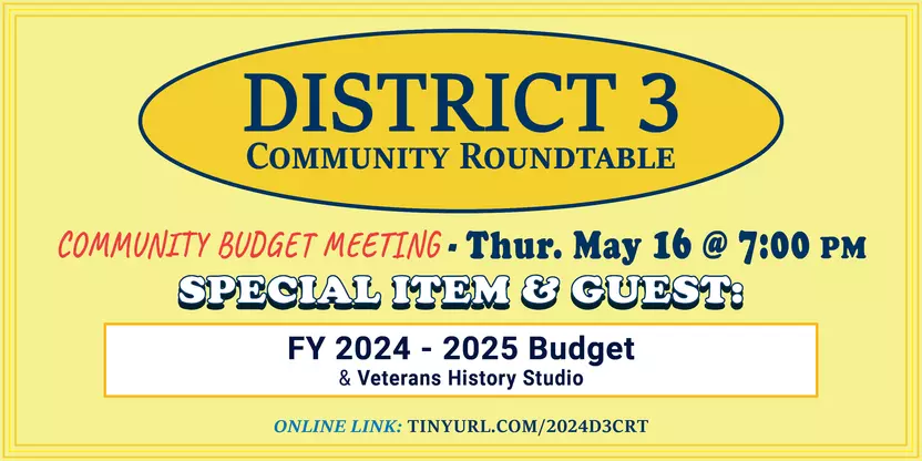 d3crt may 2024 banner - community budget meeting version 3