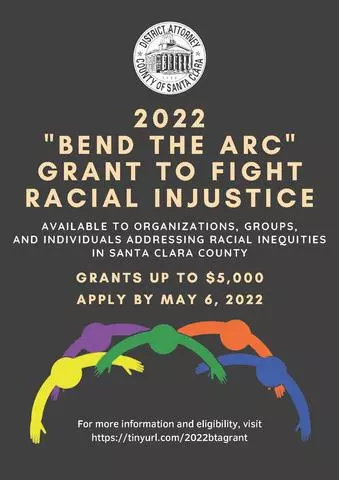 2022 Bend the Arc Grant to Fight Racial Injustice Flyer
