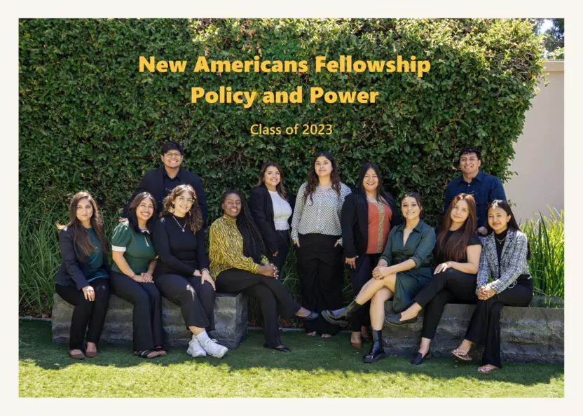 2023 New Americans Fellows photo