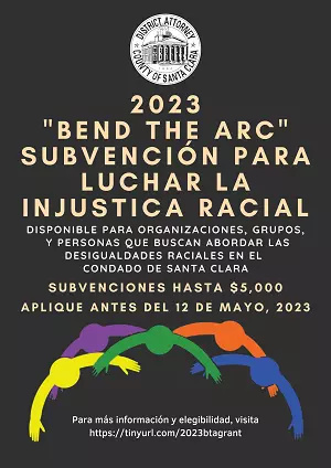 2023 Bend the Arc Grant Flyer - Spanish 