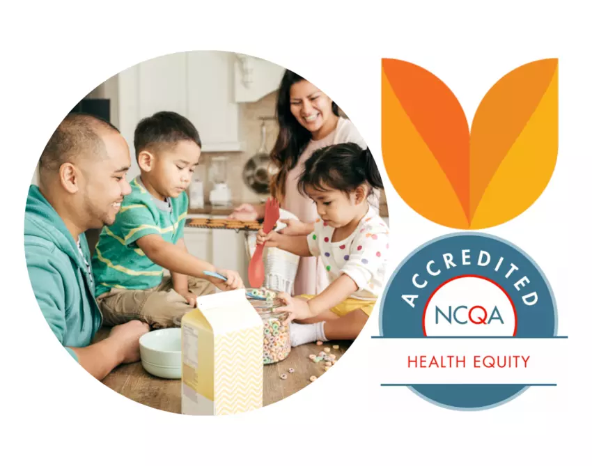 Family and NCQA Health Equity Logo
